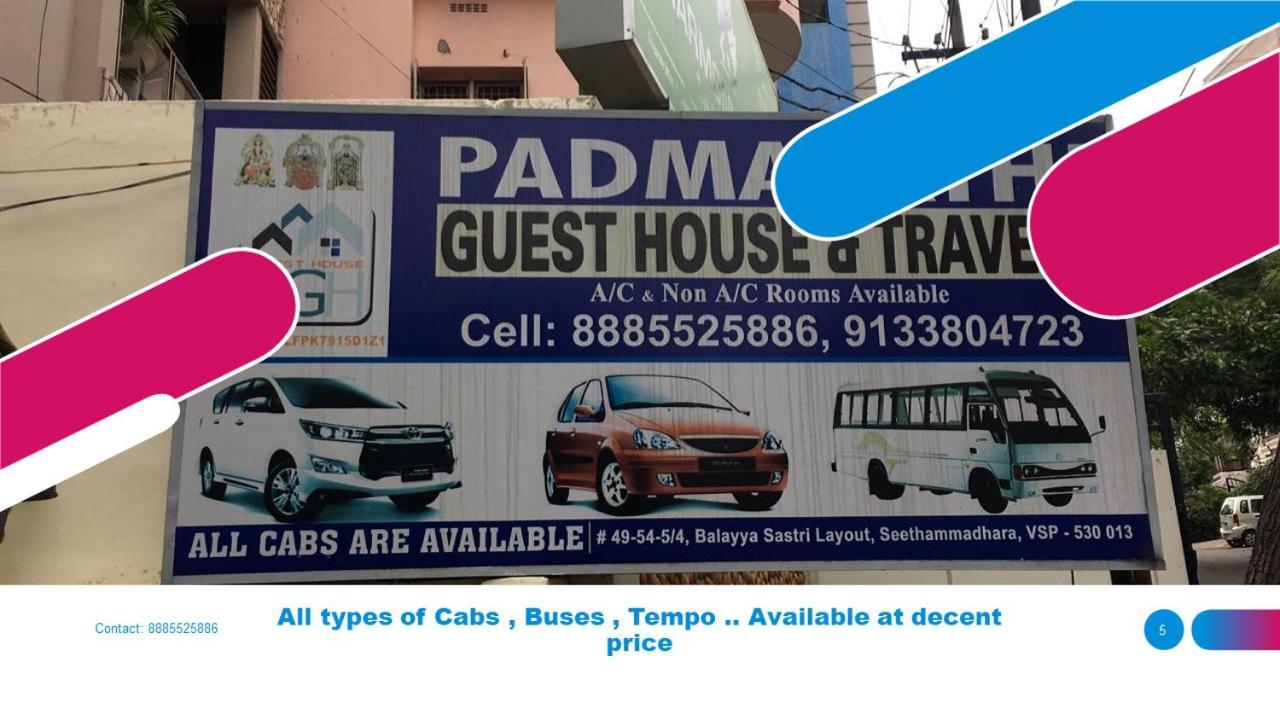 Padmavathi Family Guest House Visakhapatnam Exteriör bild
